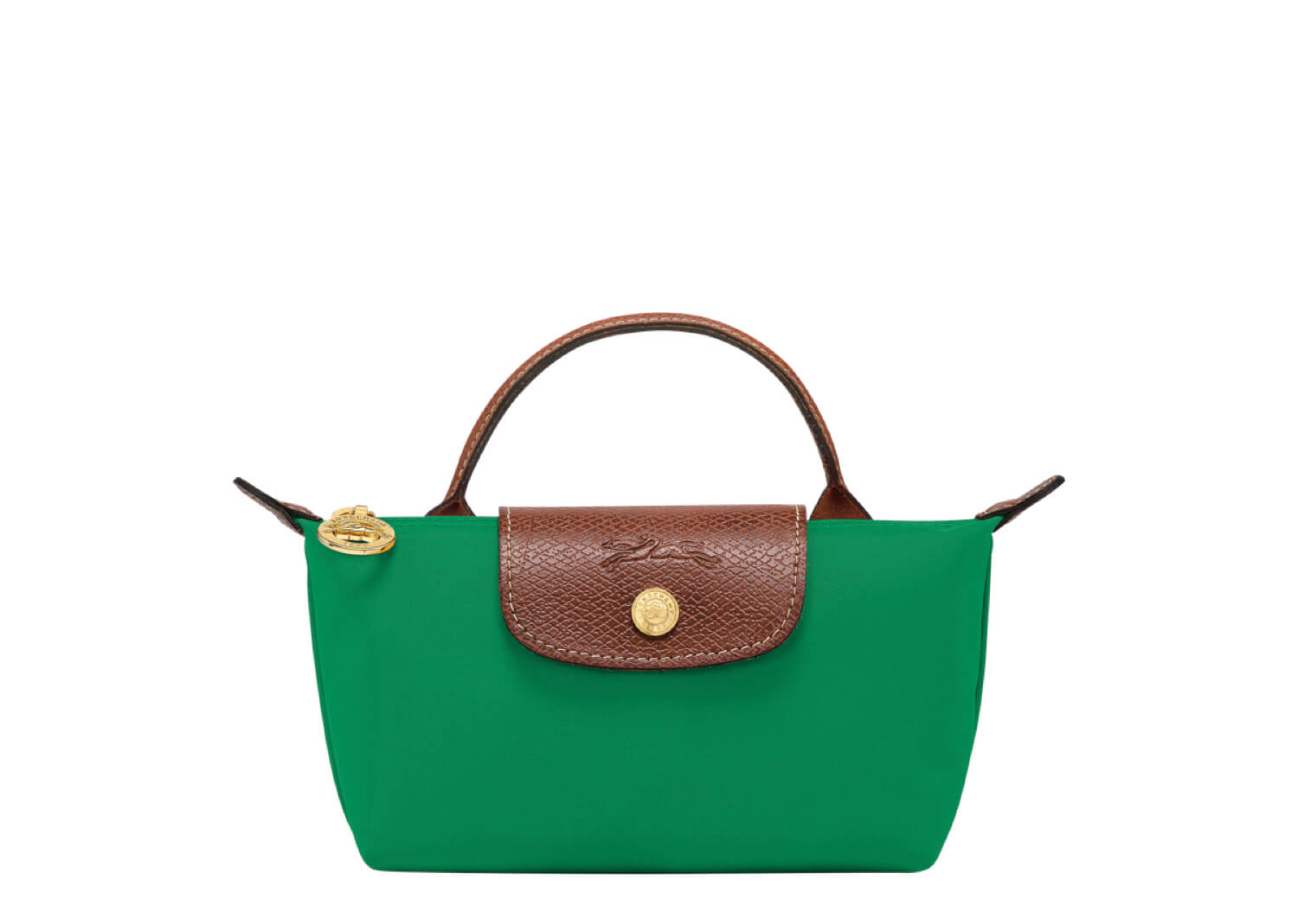 Longchamp Le Pliage Pouch With Handle Green – ZAPTILA
