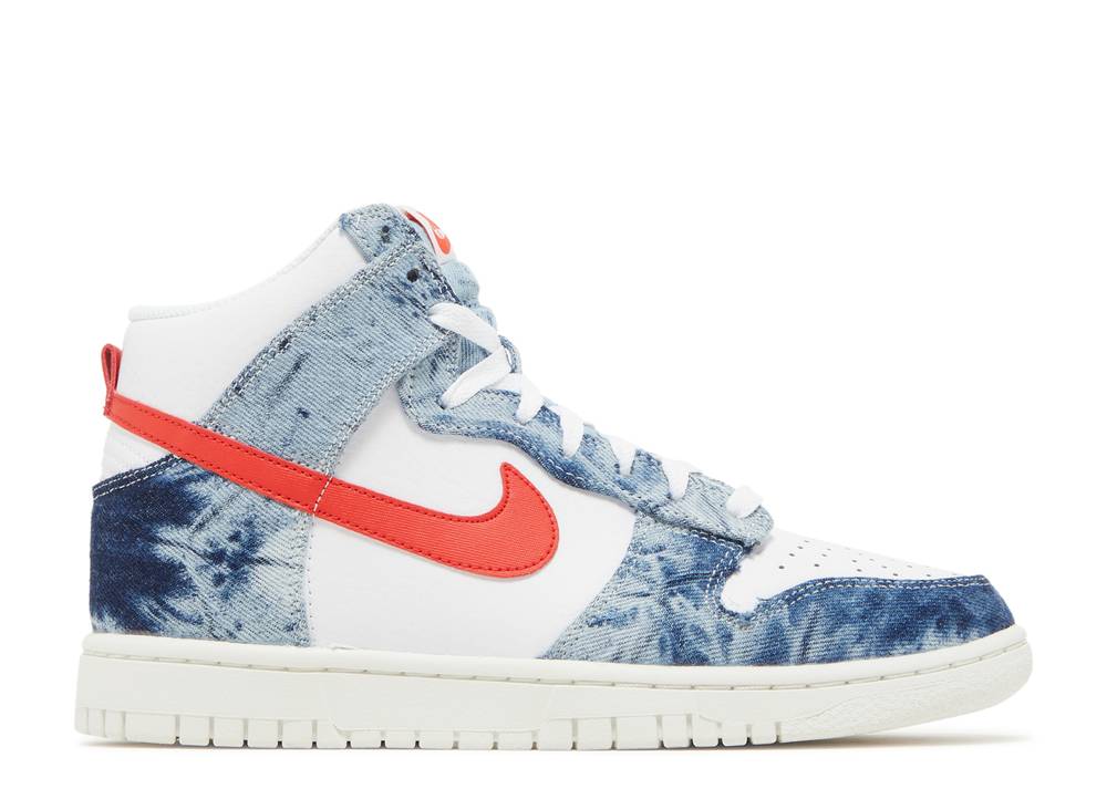 Nike Women&rsquo;s Dunk High &lsquo;Washed Denim&rsquo; denemezapt.myshopify.com Zaptila