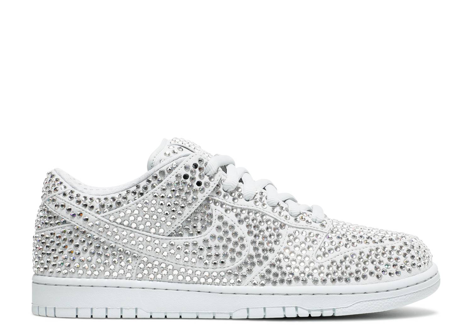 Cactus Plant Flea Market x Swarovski x Dunk Low 'Pure Platinum' denemezapt.myshopify.com Zaptila