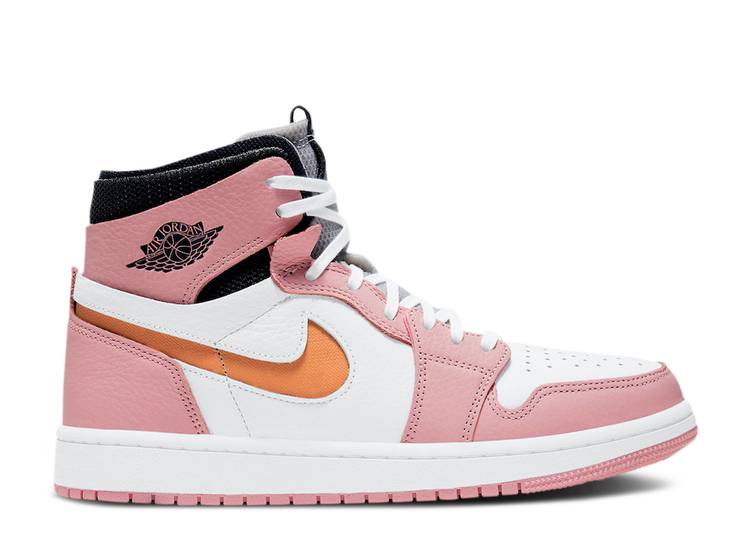 WMNS AIR JORDAN 1 HIGH ZOOM 'PINK GLAZE' denemezapt.myshopify.com Zaptila