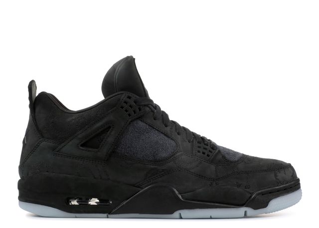 KAWS x Jordan 4 Retro 'Black' denemezapt.myshopify.com Zaptila