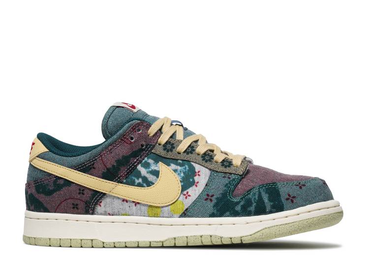 DUNK LOW 'COMMUNITY GARDEN' denemezapt.myshopify.com Zaptila