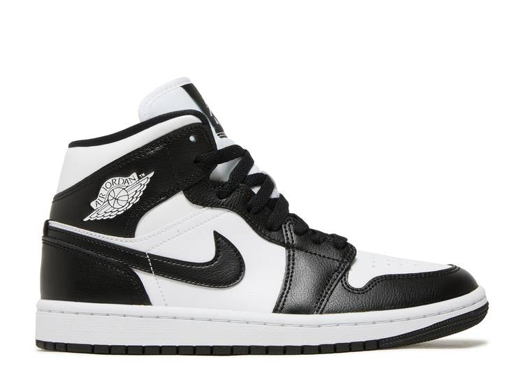 Wmns Air Jordan 1 Mid 'Panda' denemezapt.myshopify.com Zaptila