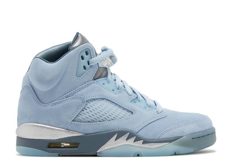 Wmns Air Jordan 5 Retro 'Blue Bird' denemezapt.myshopify.com Zaptila