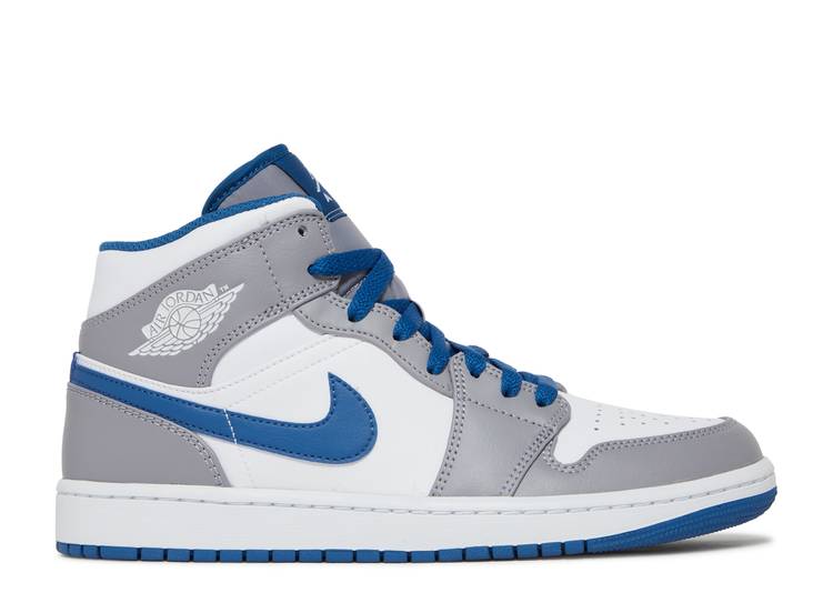 Air Jordan 1 Mid 'Cement True Blue' denemezapt.myshopify.com Zaptila