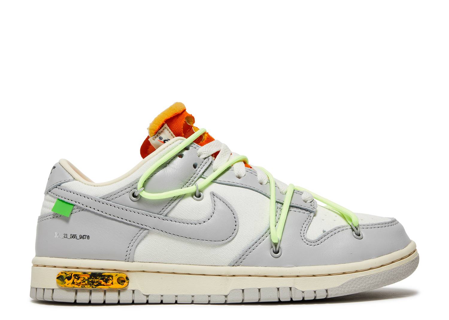 Off White X Dunk Low Lot '43 Of 50' denemezapt.myshopify.com Zaptila