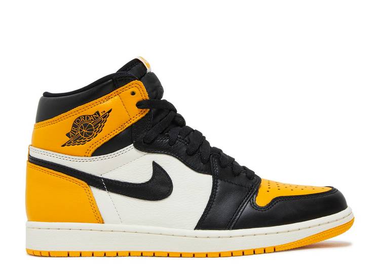 Air Jordan 1 Retro High Og 'Yellow Toe' denemezapt.myshopify.com Zaptila