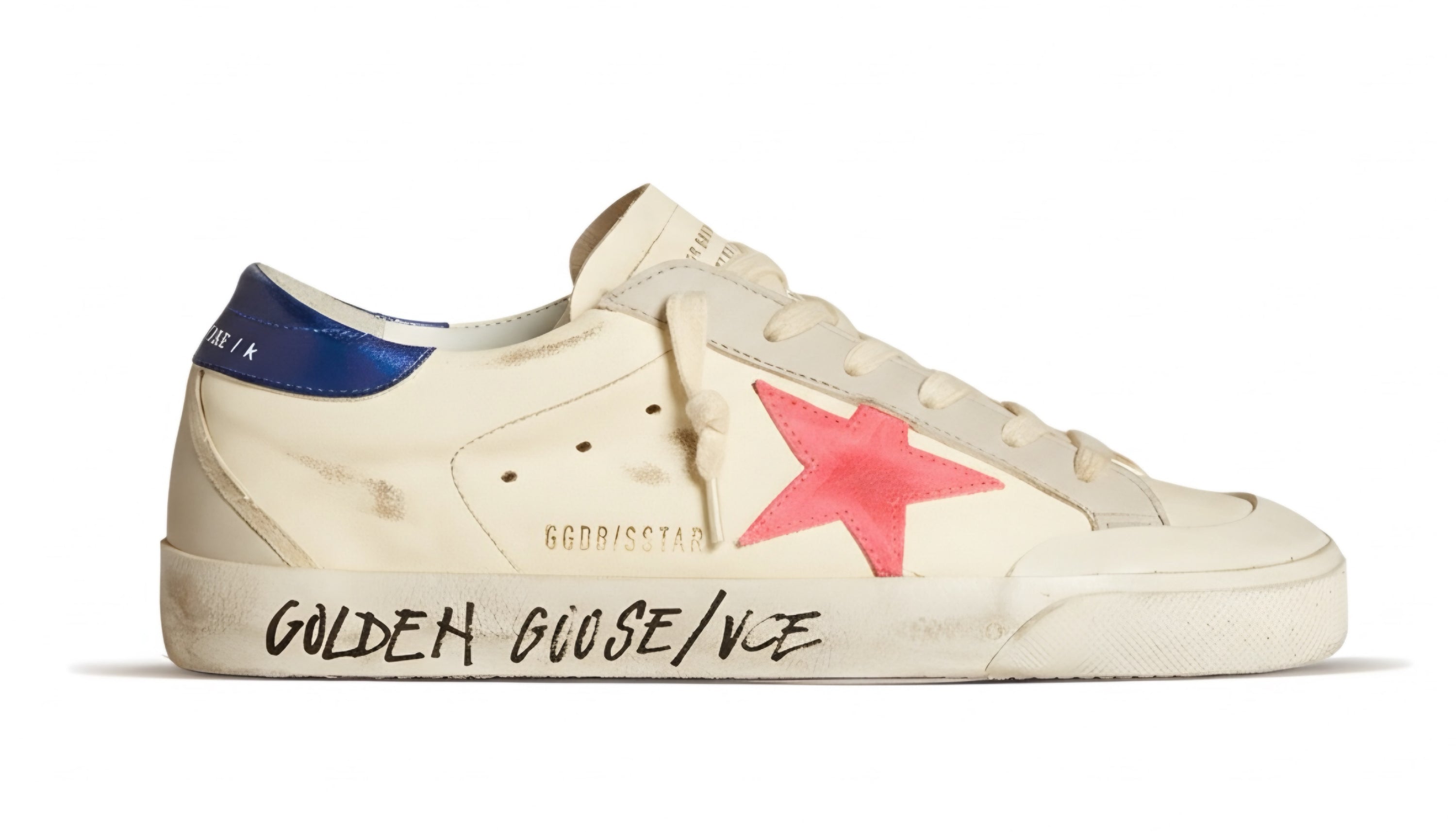Golden Goose Super-Star 'Rojo Llamativo'