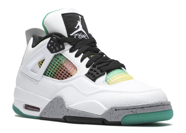 Wmns Jordan 4 Retro 'Rasta' denemezapt.myshopify.com Zaptila