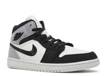 Wmns Air Jordan 1 Mid Se 'Light Steel Grey Canvas'