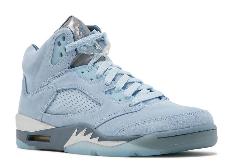 Wmns Air Jordan 5 Retro 'Blue Bird' denemezapt.myshopify.com Zaptila