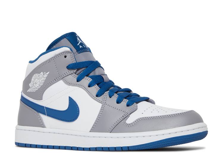 Air Jordan 1 Mid 'Cement True Blue' denemezapt.myshopify.com Zaptila