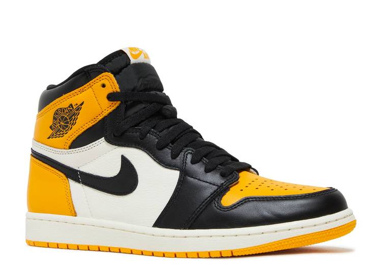 Air Jordan 1 Retro High Og 'Yellow Toe' denemezapt.myshopify.com Zaptila