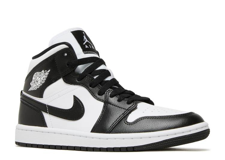 Wmns Air Jordan 1 Mid 'Panda' denemezapt.myshopify.com Zaptila
