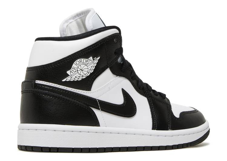 Wmns Air Jordan 1 Mid 'Panda' denemezapt.myshopify.com Zaptila