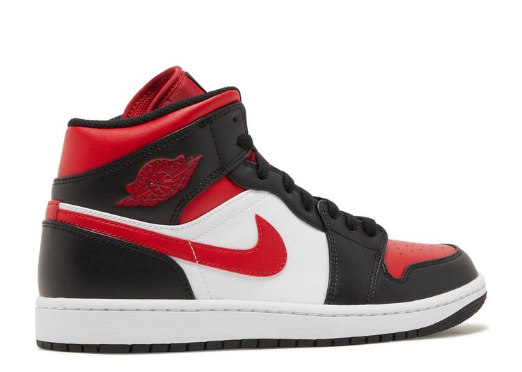 Air Jordan 1 Mid 'Bred Toe' denemezapt.myshopify.com Zaptila