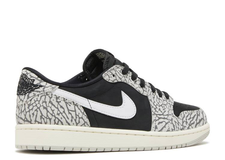 Air Jordan 1 Retro Low Og 'Black Cement' denemezapt.myshopify.com Zaptila