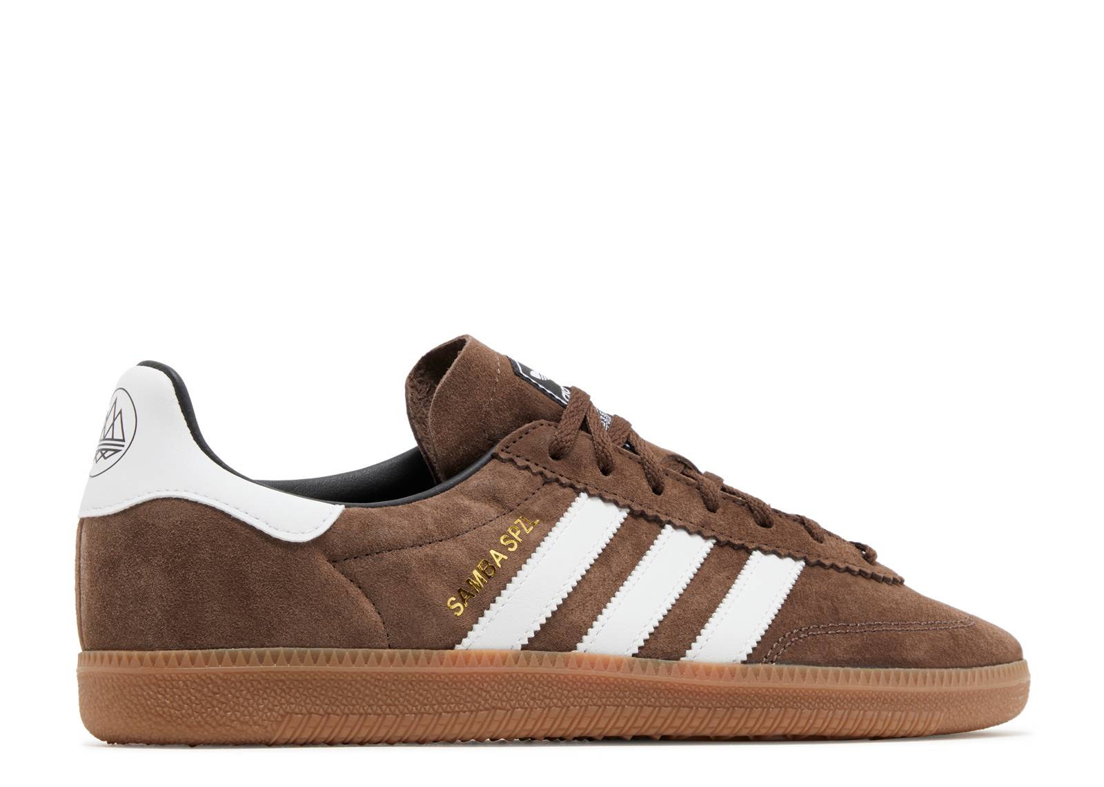 Samba Deco Spezial 'Brown White Gum' denemezapt.myshopify.com Zaptila