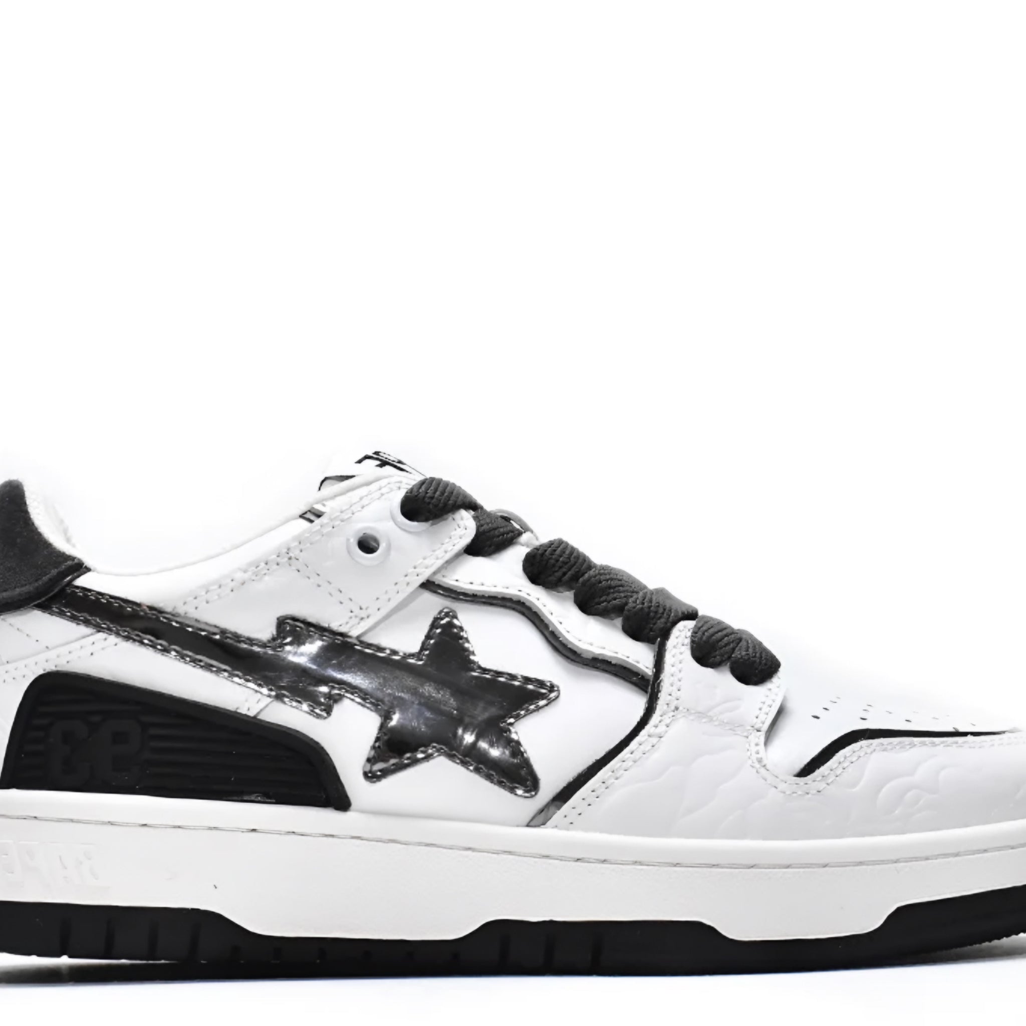 Bape SK8 Sta Low 'Black Mat' denemezapt.myshopify.com Zaptila