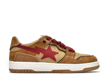 Bape SK8 Sta Low 'Satin Brown'