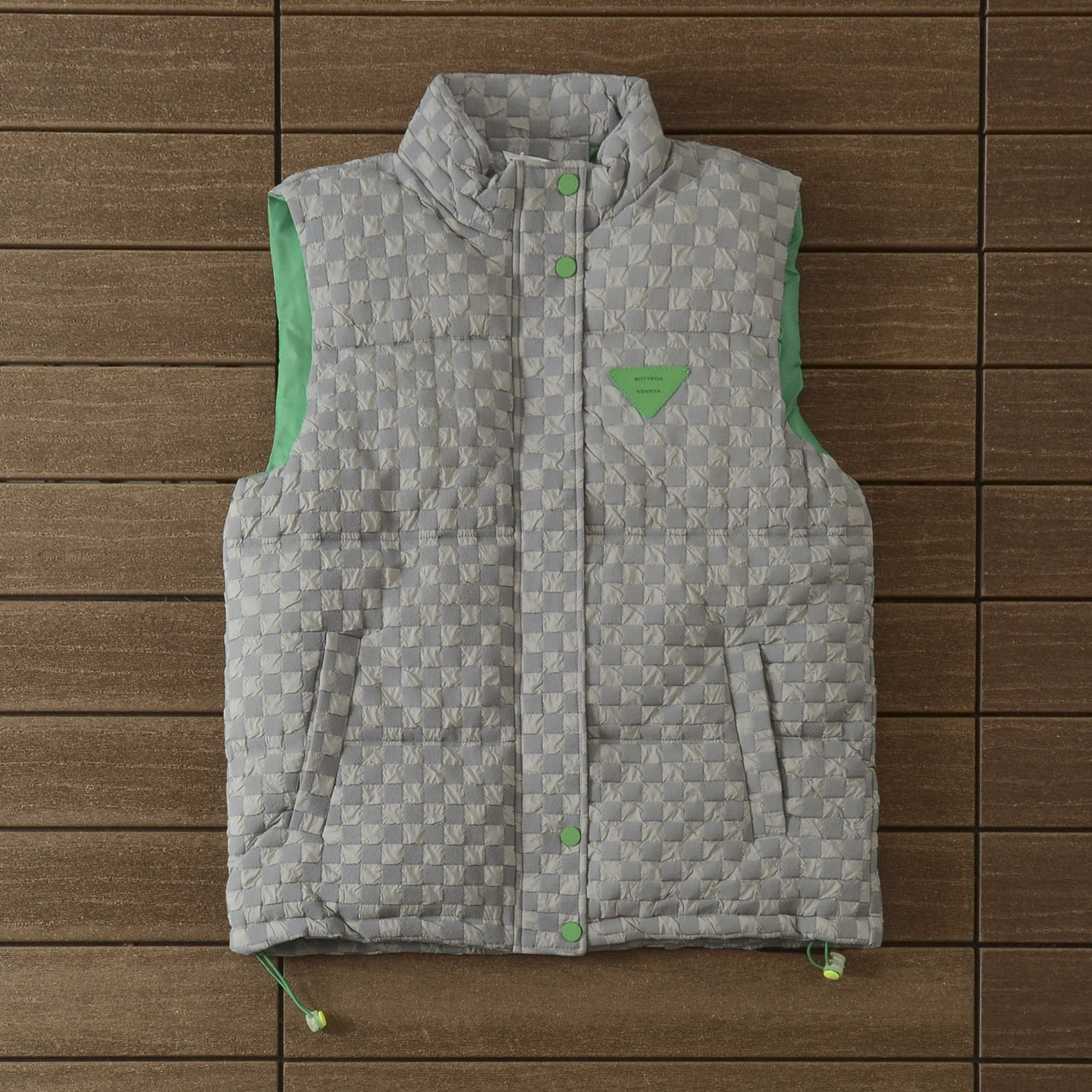 Bottega Veneta Vest 'Grey' denemezapt.myshopify.com Zaptila