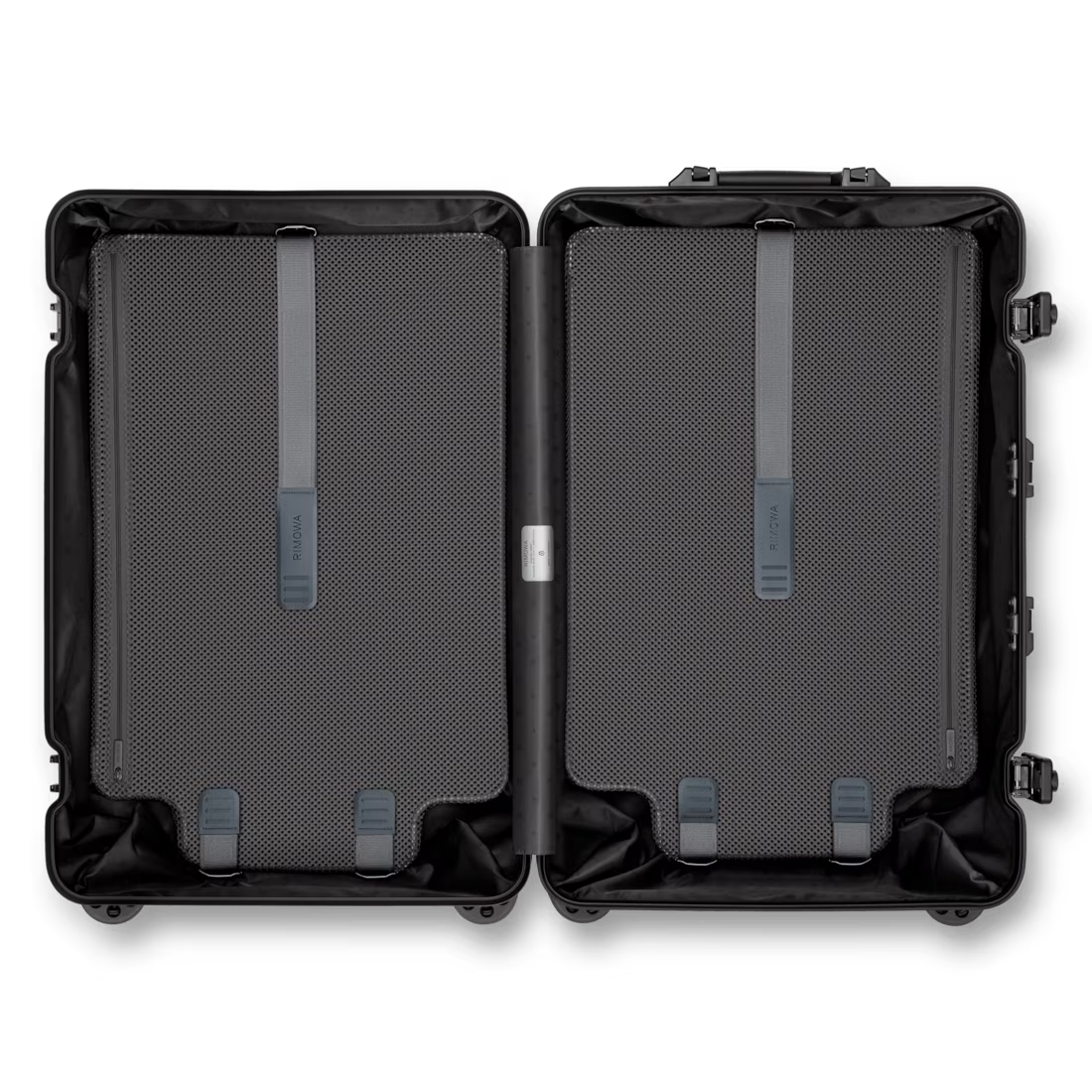 Rimowa Check-In Aluminum Suitcase | Black