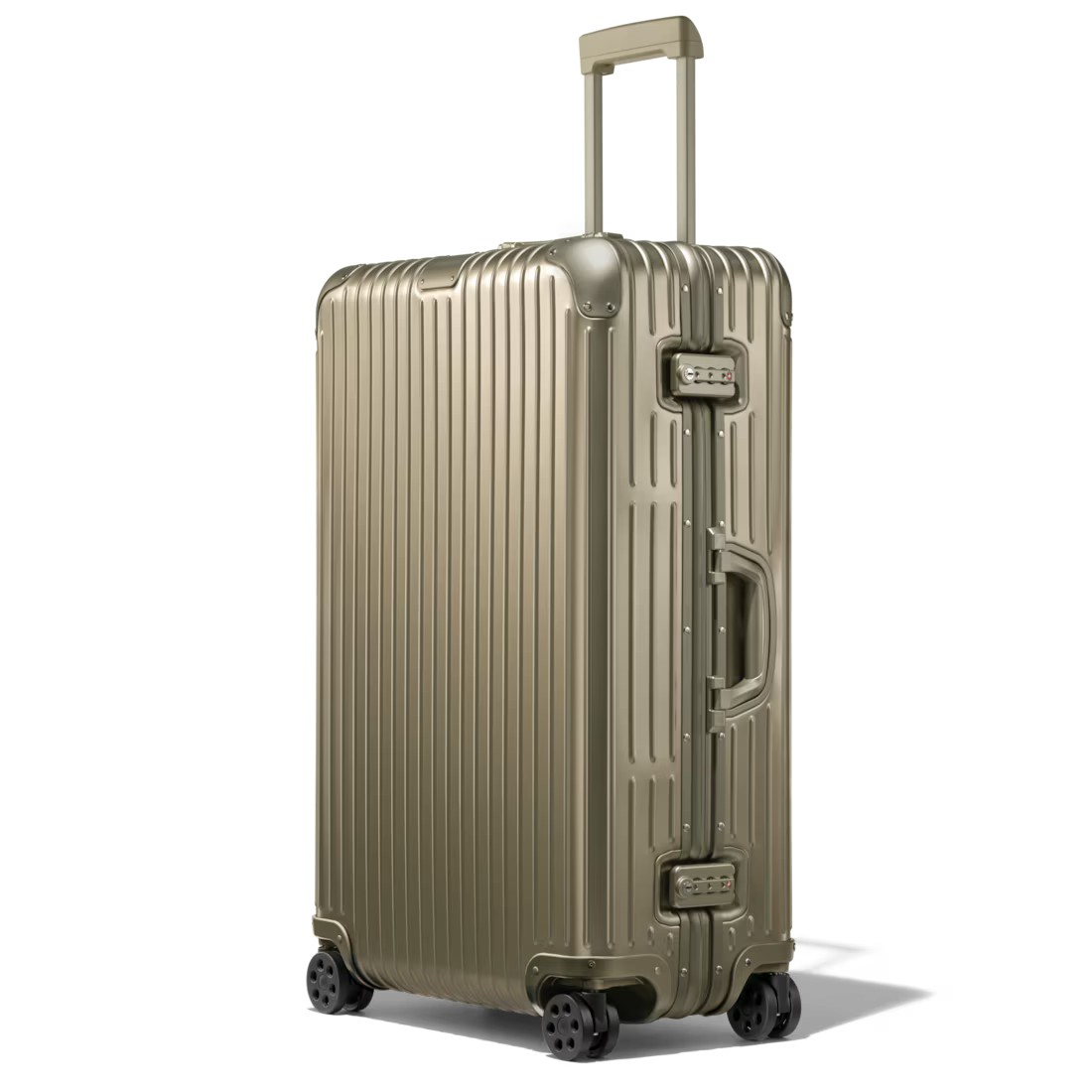 RIMOWA トパーズ 98-104L チタニウム XL Check-in Rimowa Original Check-In Aluminum Suitcase | Titanium – ZAPTILA