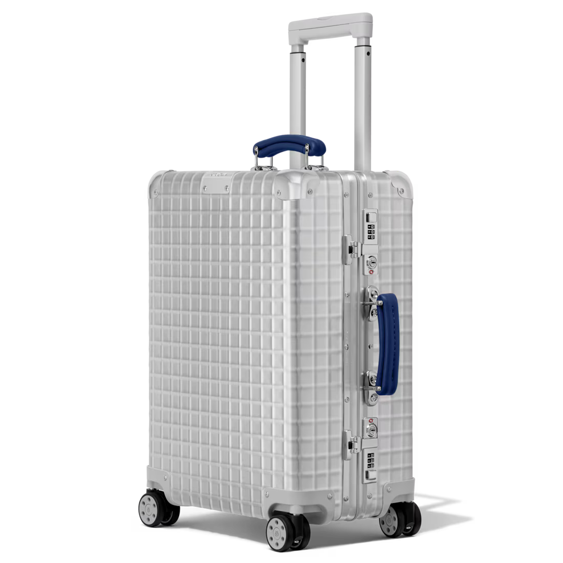 Rimowa Classic Aluminum Grid Cabin | Silver
