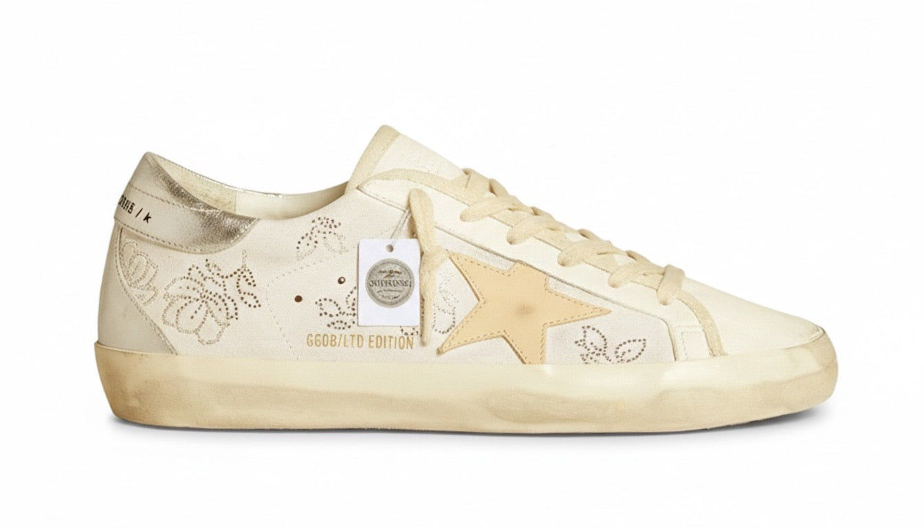 Golden Goose Super-Star ‘Flowers’