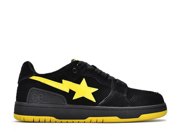 Bape SK8 Sta Low 'Yellow Black' denemezapt.myshopify.com Zaptila