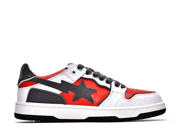 Bape SK8 Sta Low 'Red Gym' denemezapt.myshopify.com Zaptila