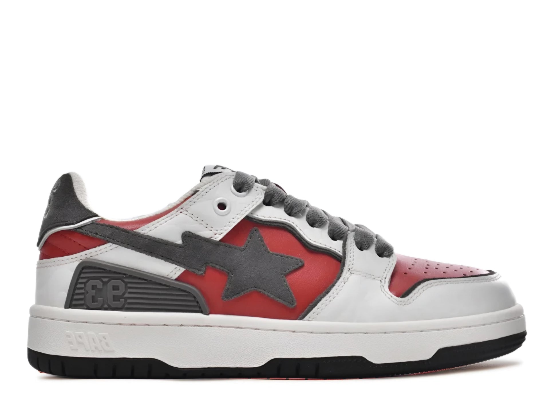 Bape SK8 Sta Low 'Red Skull' denemezapt.myshopify.com Zaptila