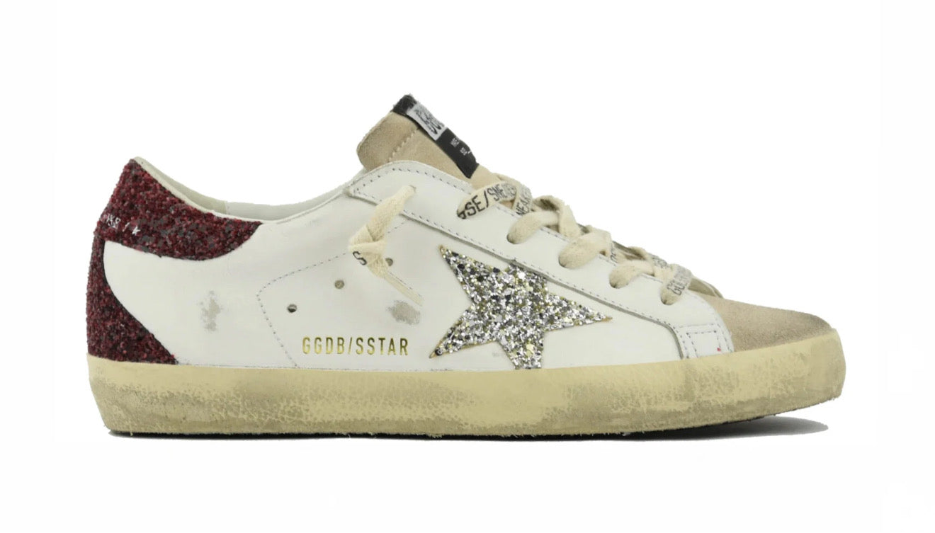Golden Goose Super-Star 'Burgundy'