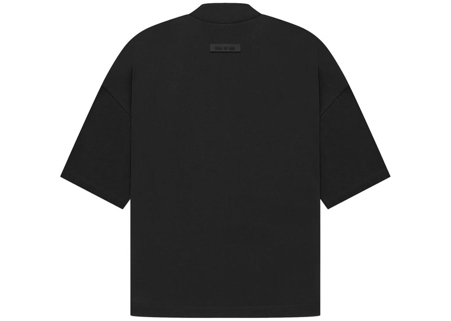 Fear of God Essentials Arch Logo Tee Jet Black 2