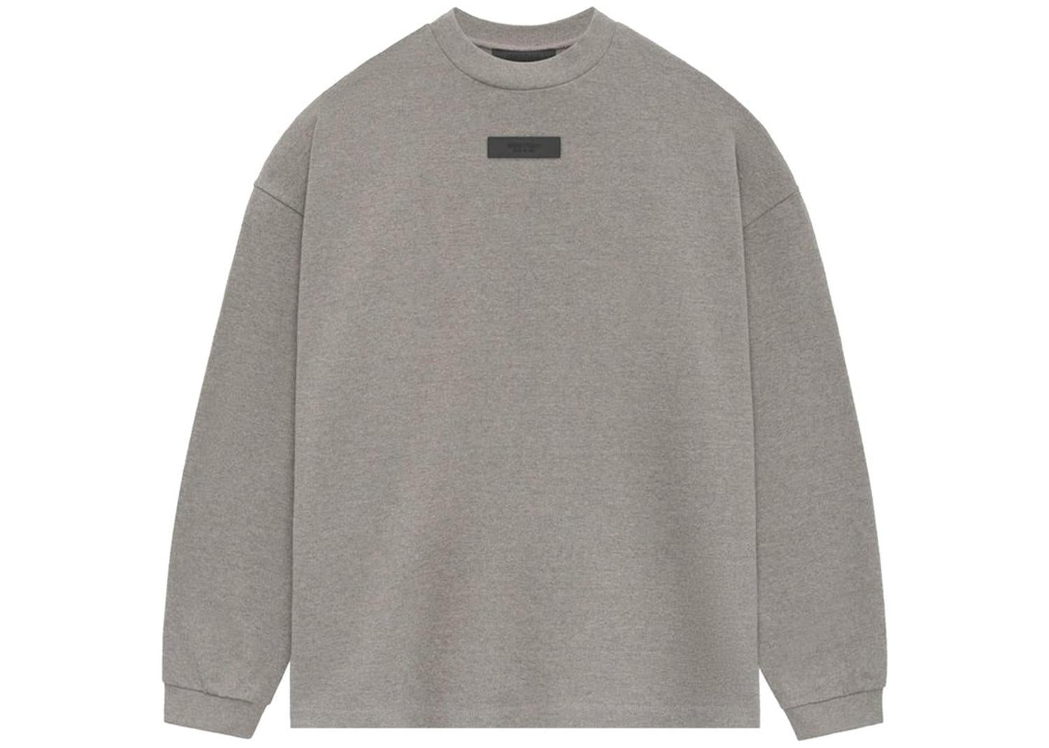 Fear of God Essentials Core Collection L/S Tee Heather Grey