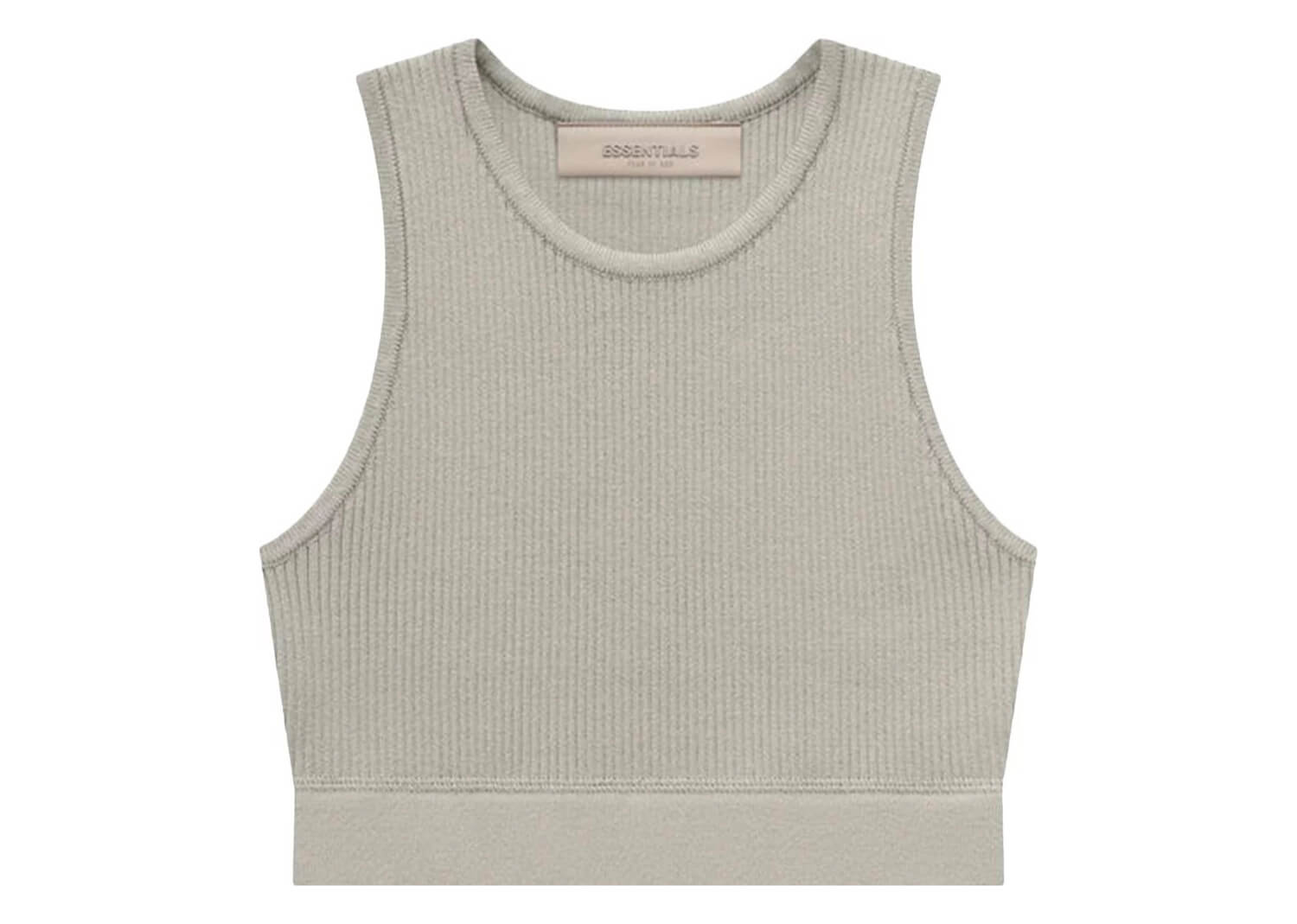 Fear of God Essentials Core Collection Women’s Knit Sport Tank Heather Grey