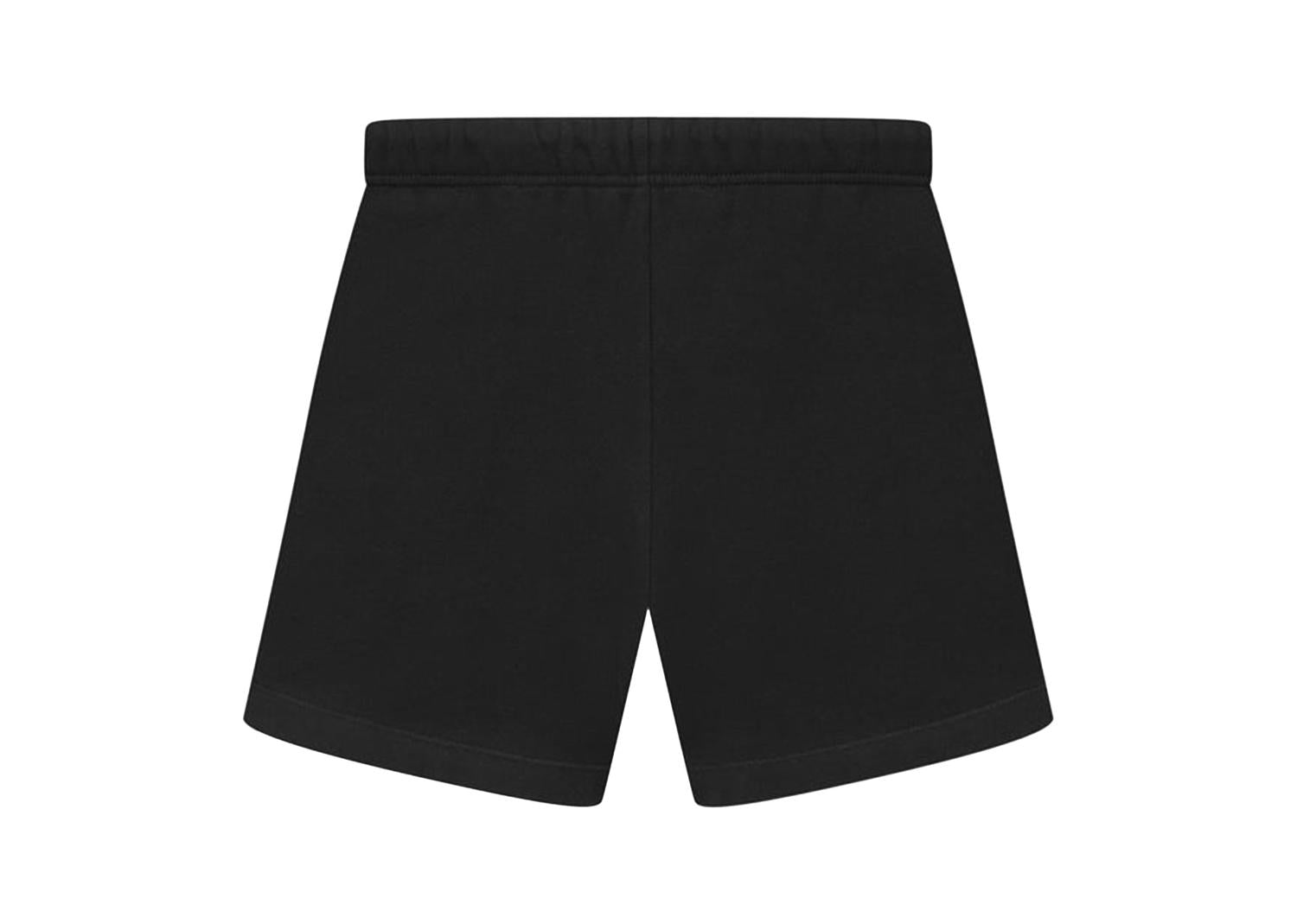Fear of God Essentials Cream Drawstring Sweatshort Jet Black 2