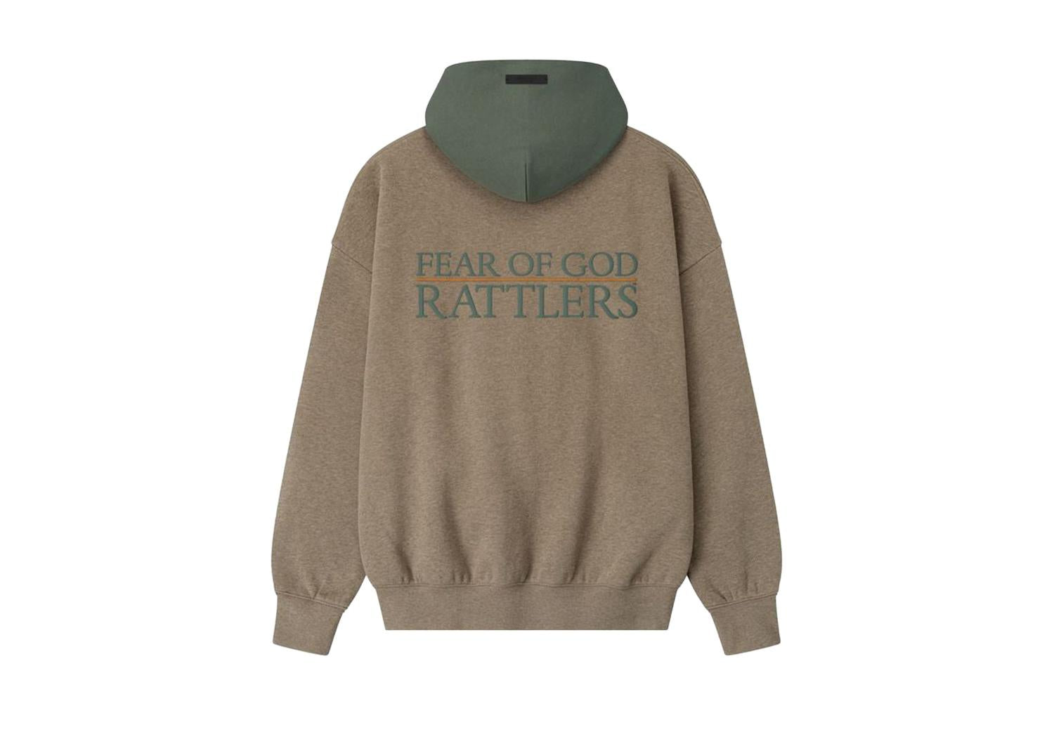 Fear of God Essentials FAMU Sport Hoodie Homestead Heather/Balsam Green 2