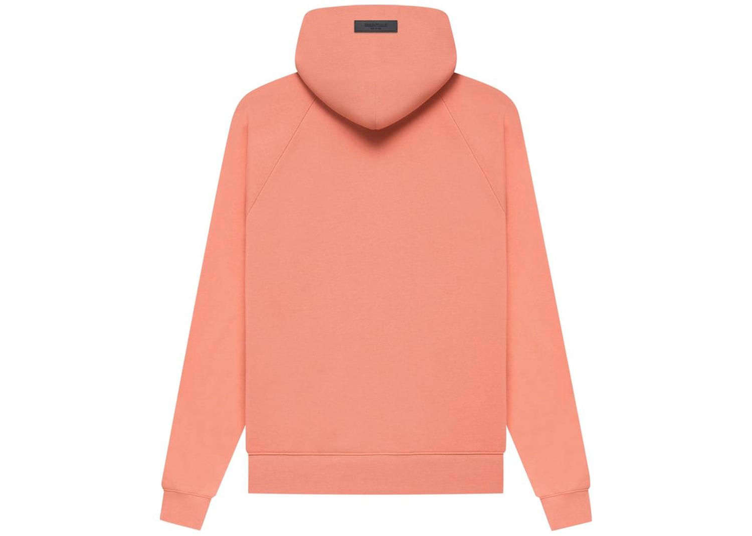 Fear of God Essentials Hoodie Coral 2