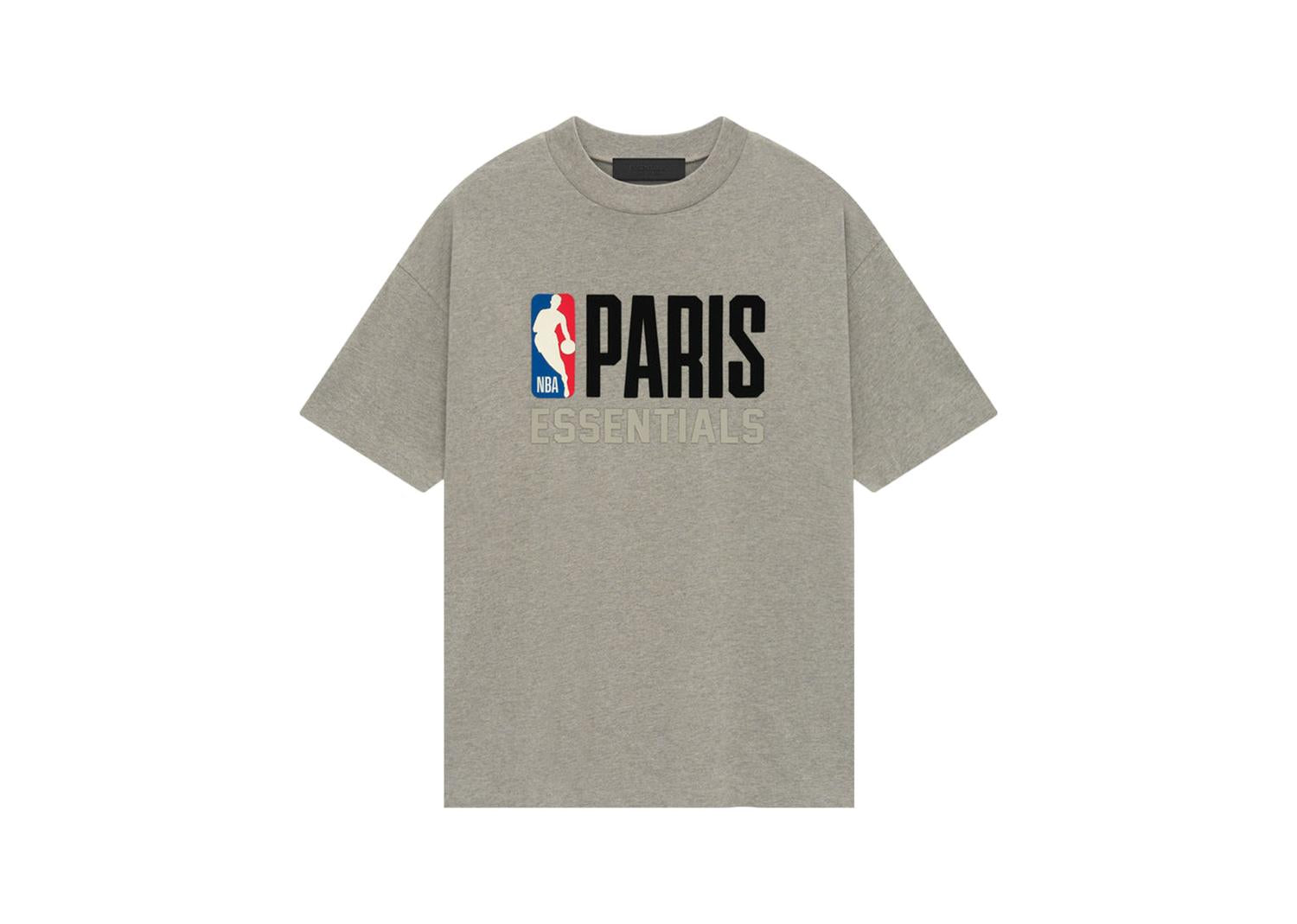Fear of God Essentials NBA Paris Tee Warm Heather