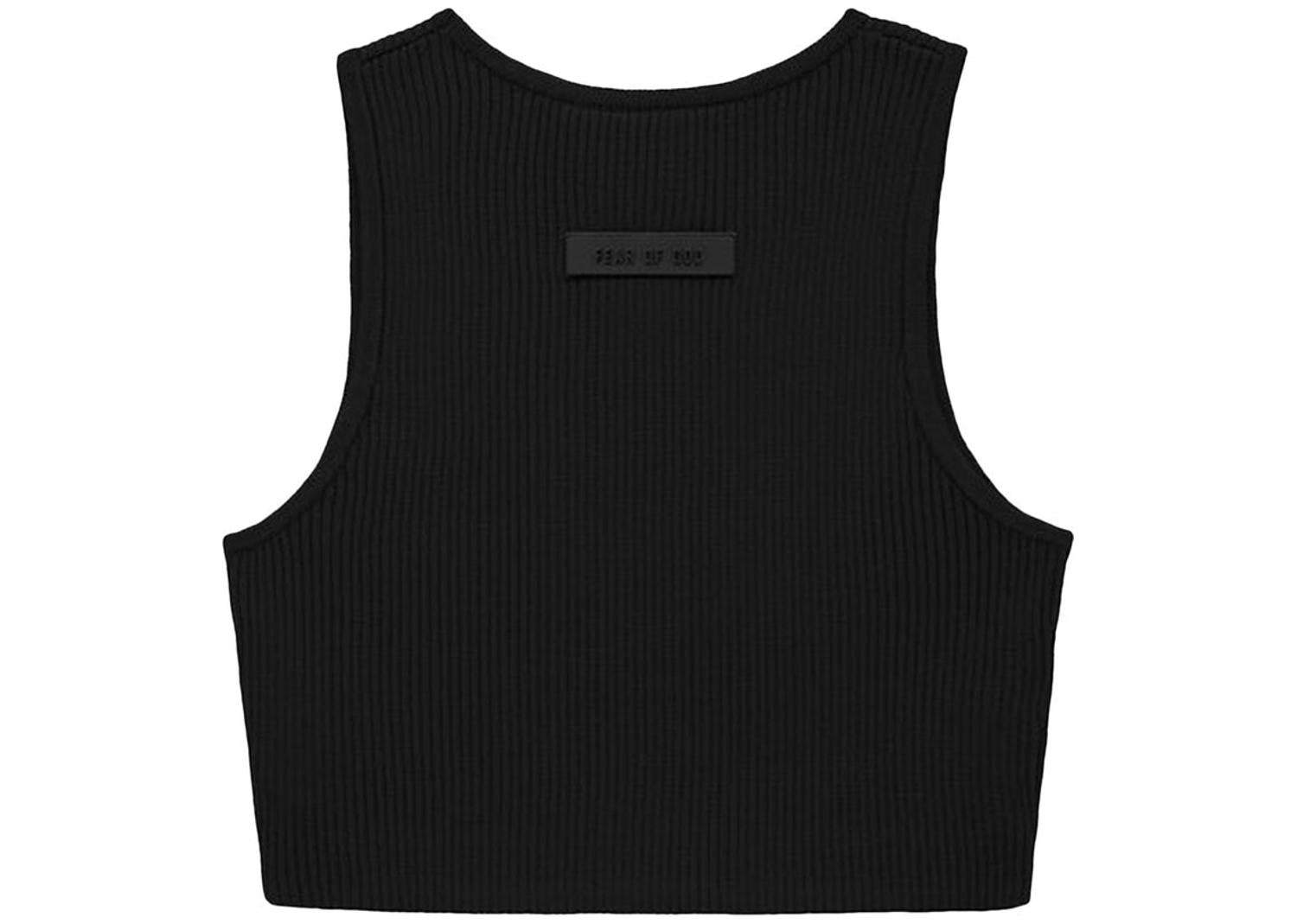 Fear of God Essentials Women’s Sport Tank Jet Black 2