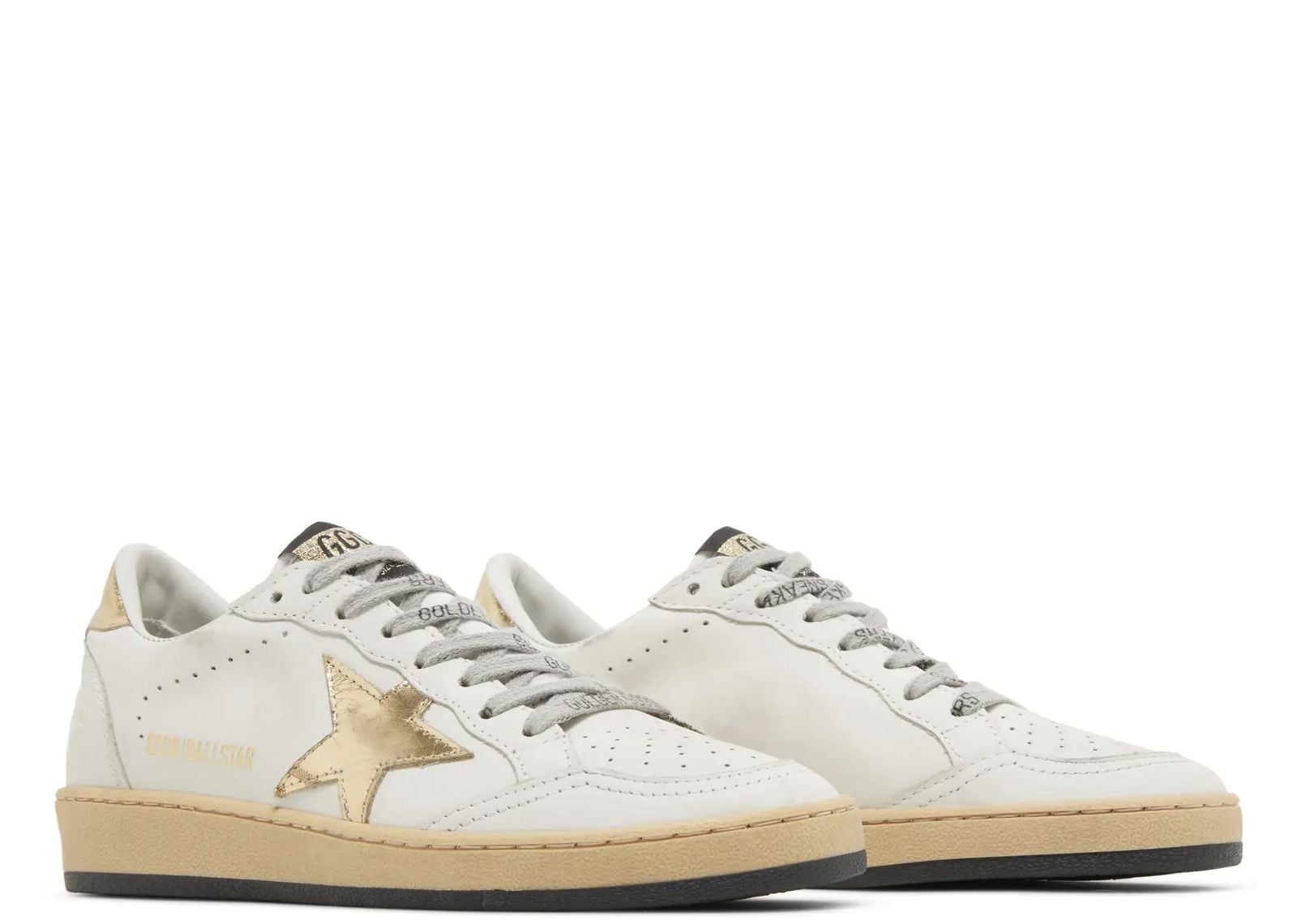 Golden Goose Ball-Star Gold Star Gold Heel (W) 5
