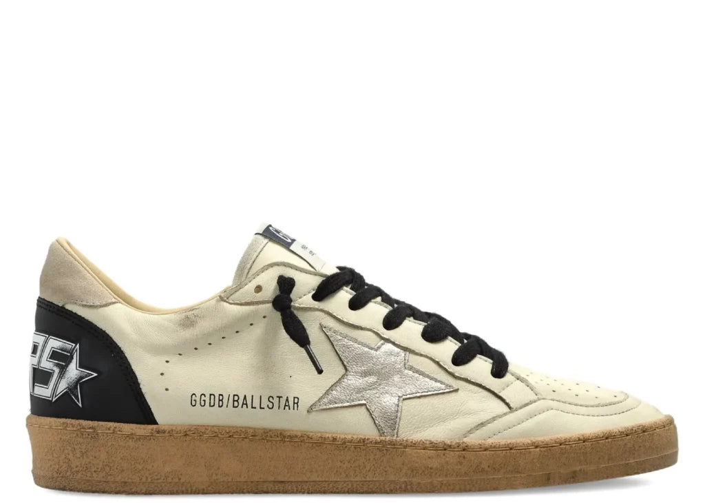 Golden Goose Ball-Star Light Beige Leather 5