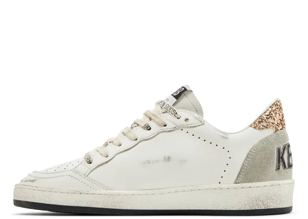 Golden Goose Ball-Star White Black Gold Ice (W) 7