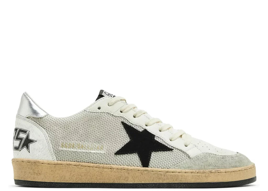 Golden Goose Ball-Star White Leather Distressed 6