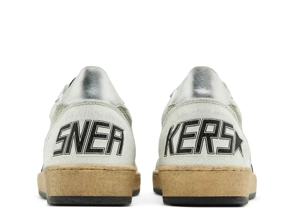 Golden Goose Ball-Star White Leather Distressed 8
