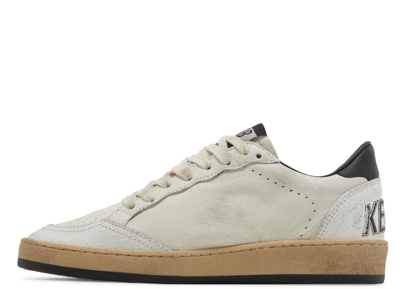 Golden Goose Ball-Star White Nappa with Black Star (W) 2