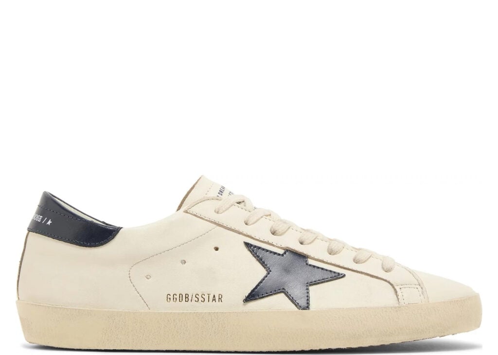 Golden Goose Super-Star Beige Night Blue 6
