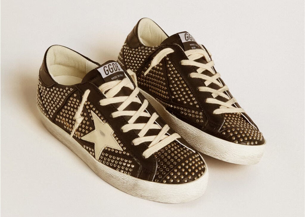 Golden Goose Super-Star Black Nappa Silver (W) 7