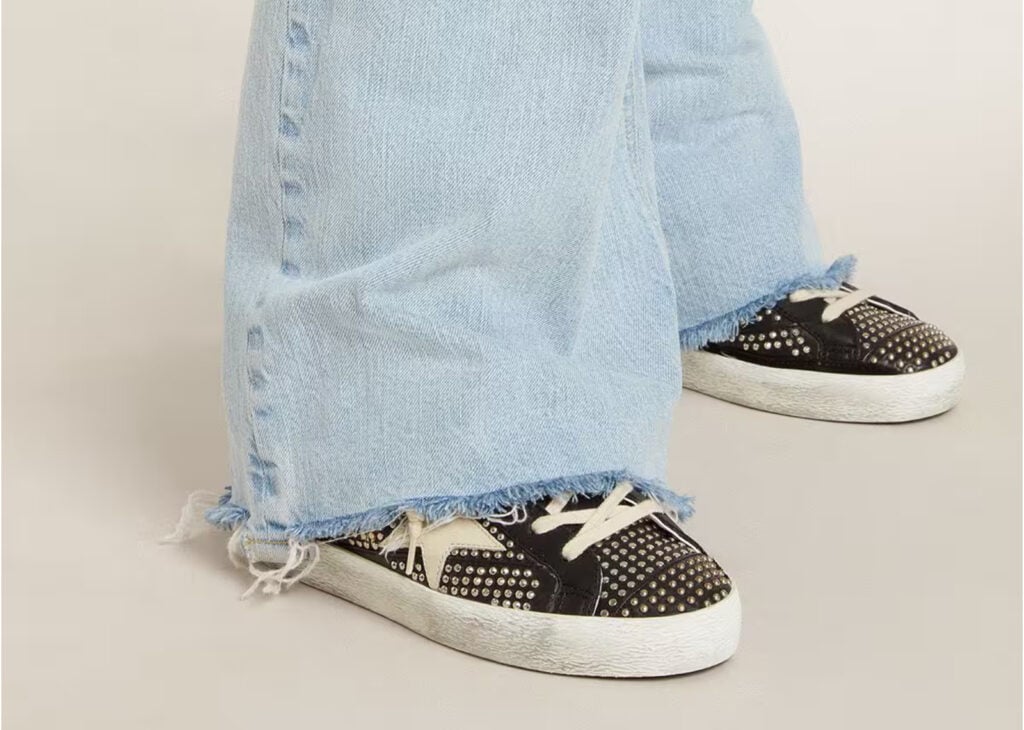 Golden Goose Super-Star Black Nappa Silver (W) 8